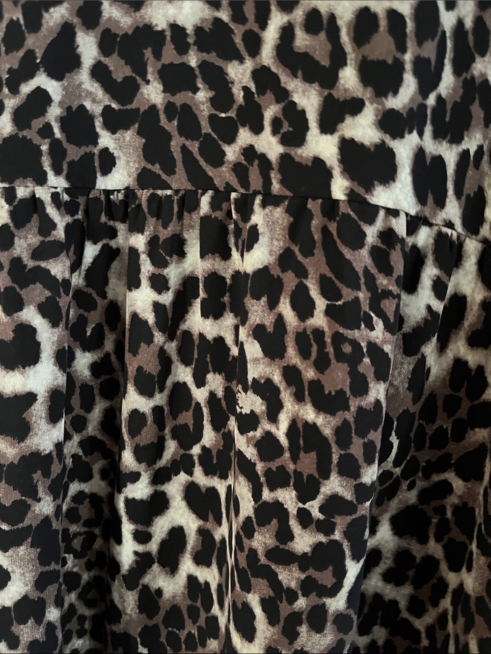 Park & Fifth Leopard Print Midi Dress in Brown and Black - Picture 5 of 13